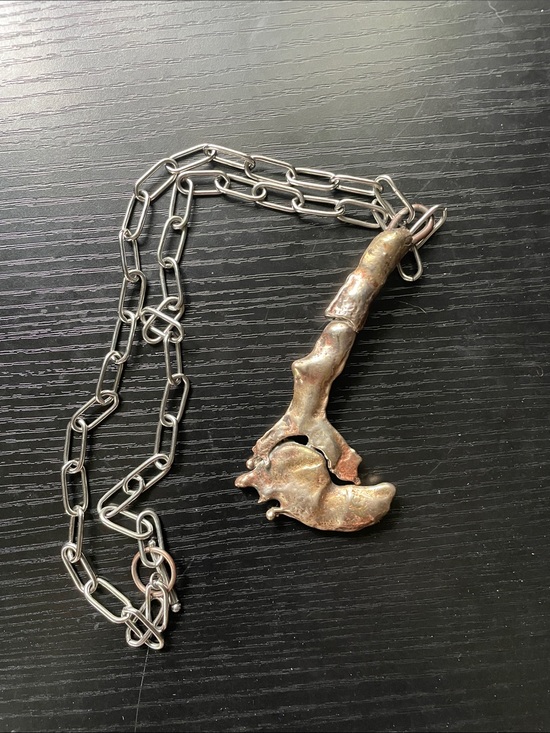 Jewelry - Handmade Reaper Scythe Pendant